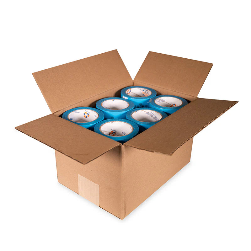 Blue Duct Mask, 8" - Medium Adhesion (6 rolls per case)