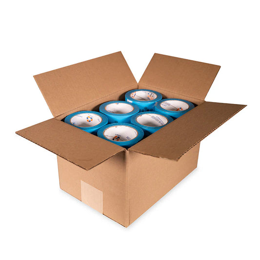 Blue Duct Mask, 8" - Medium Adhesion (6 rolls per case)