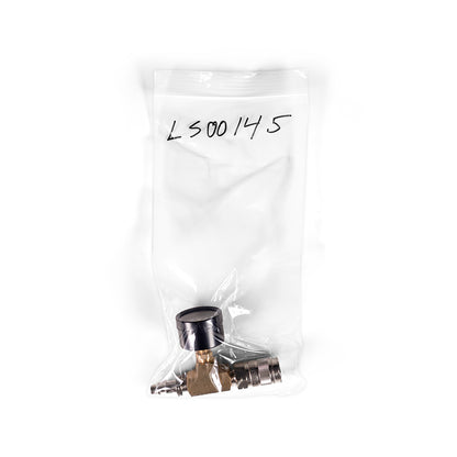 Pressure Gauge T Assembly w/ Quick Disconnect