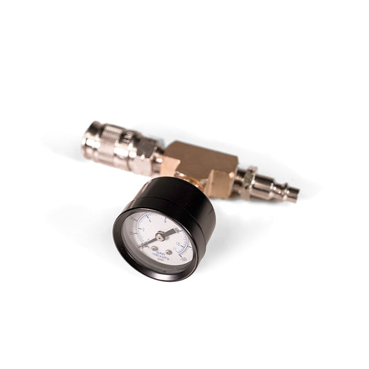 Pressure Gauge T Assembly w/ Quick Disconnect